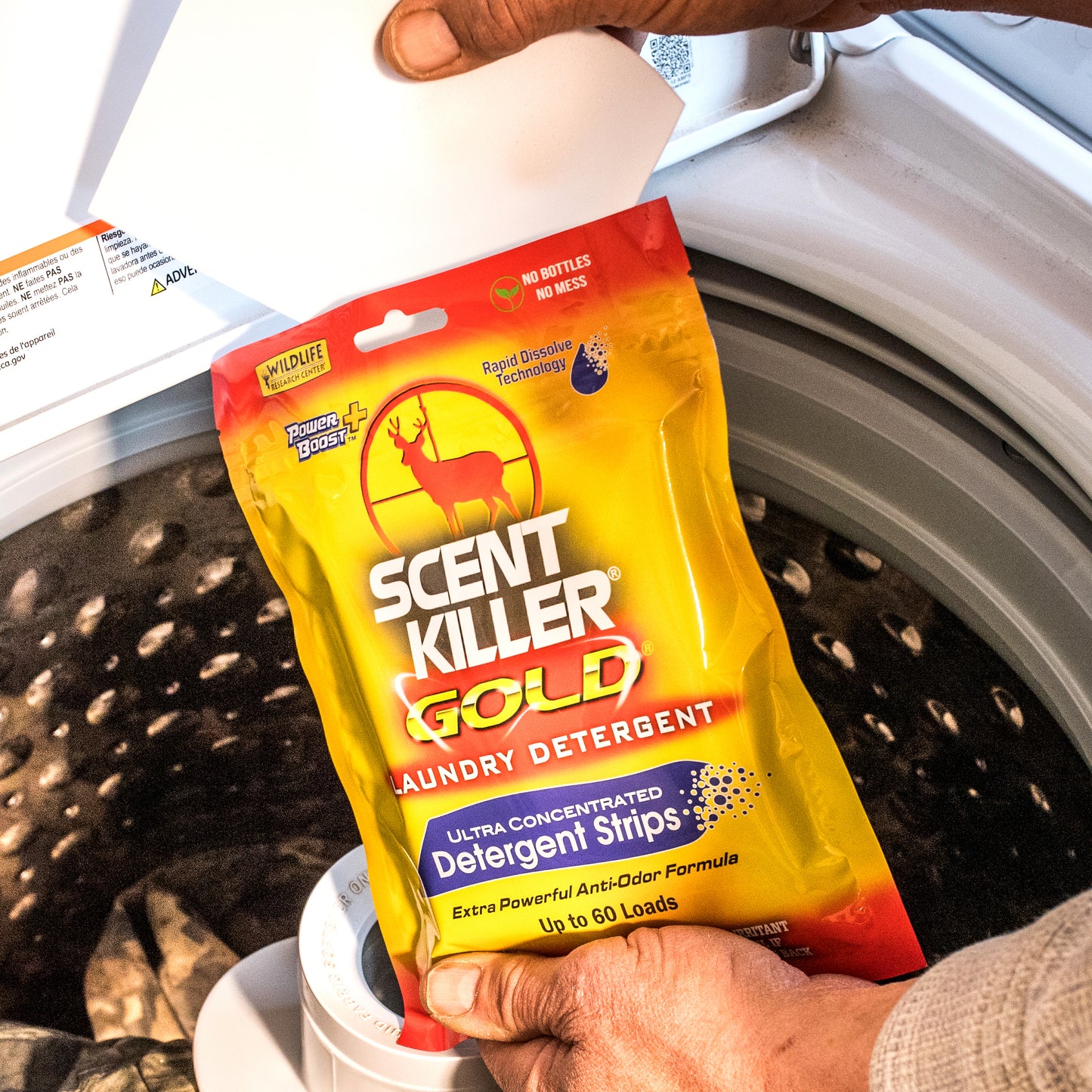 Wildlife Research Scent Killer Gold Laundry Detergent Strips (60 Strips)