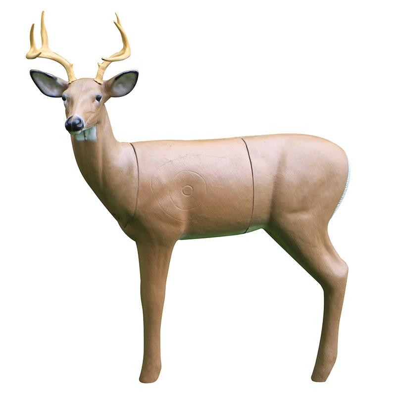 BigShot Real Wild 3D Medium Series Alert Buck Archery Target with EZ Pull Foam