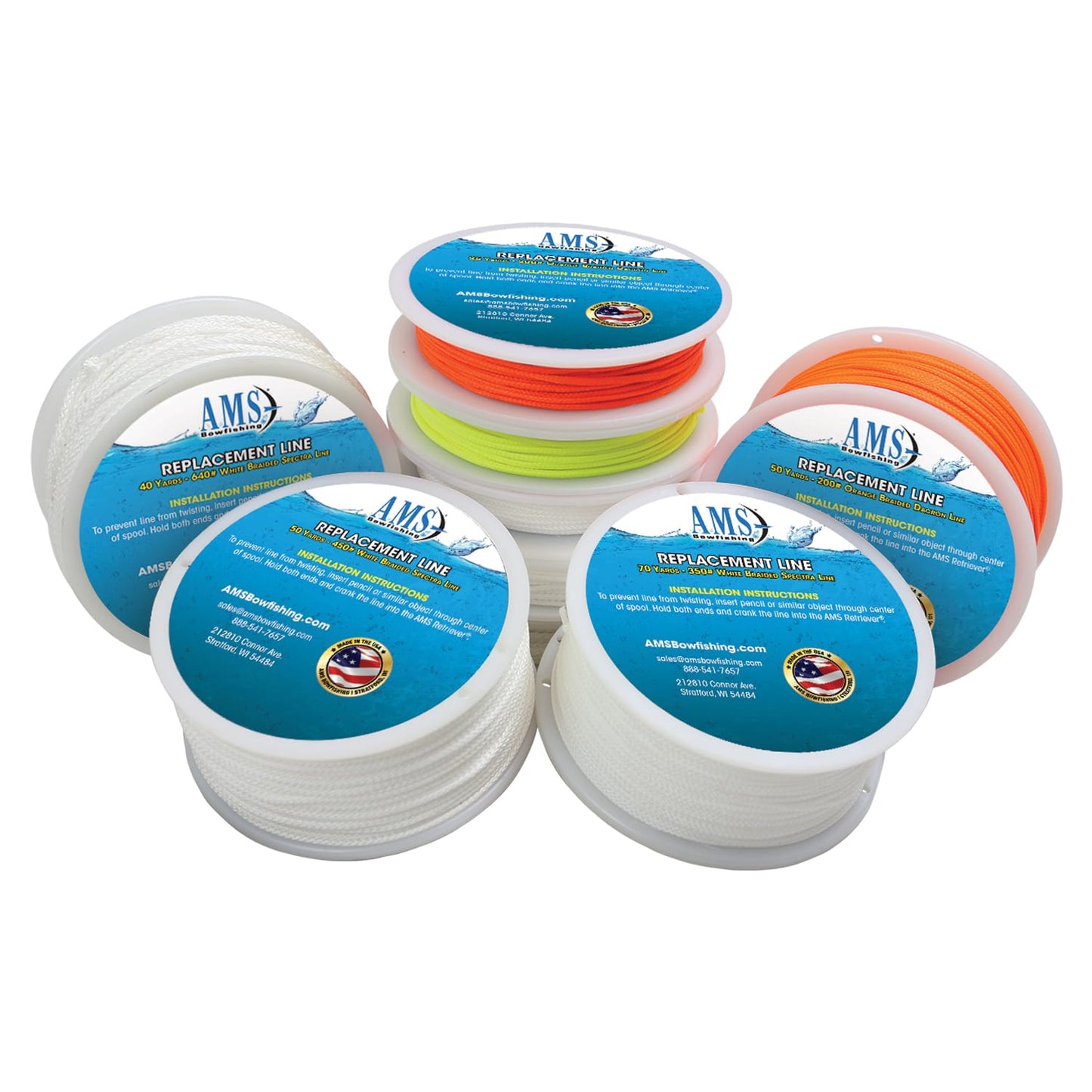 AMS Replacement Line 25yds 200lb Test