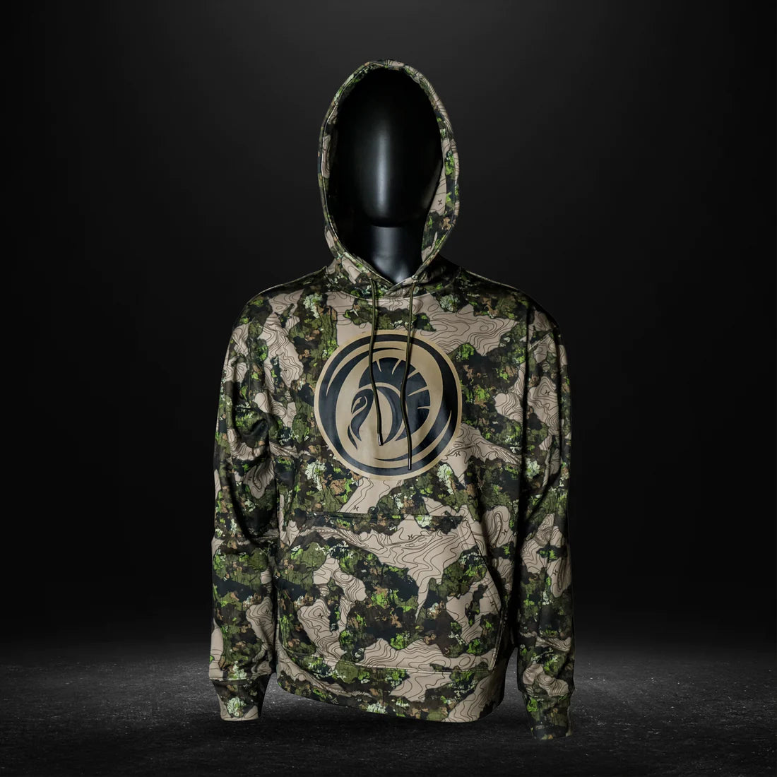 Pure Strutter Xterrain Green Hoodie