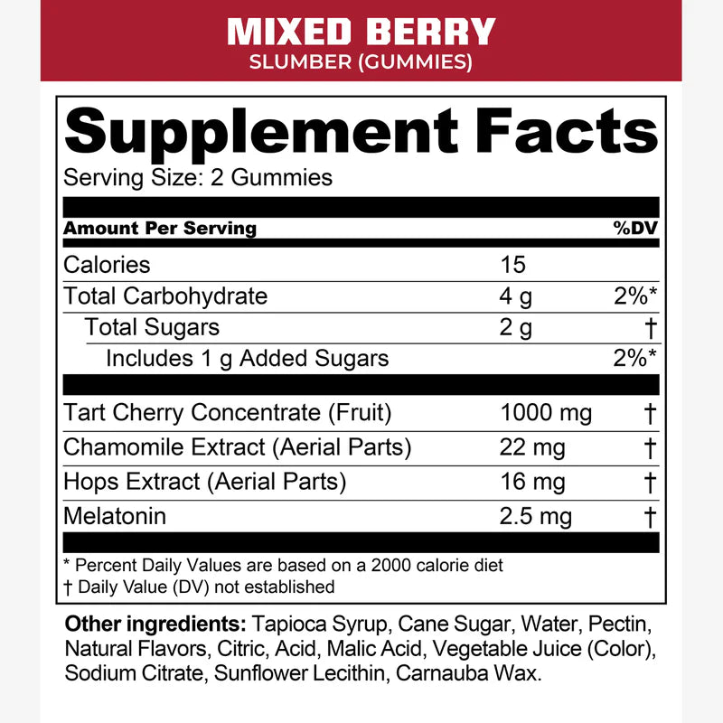 MTN OPS Slumber Gummies