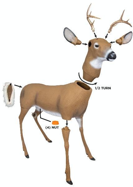 Flambeau Scrapper Buck Decoy