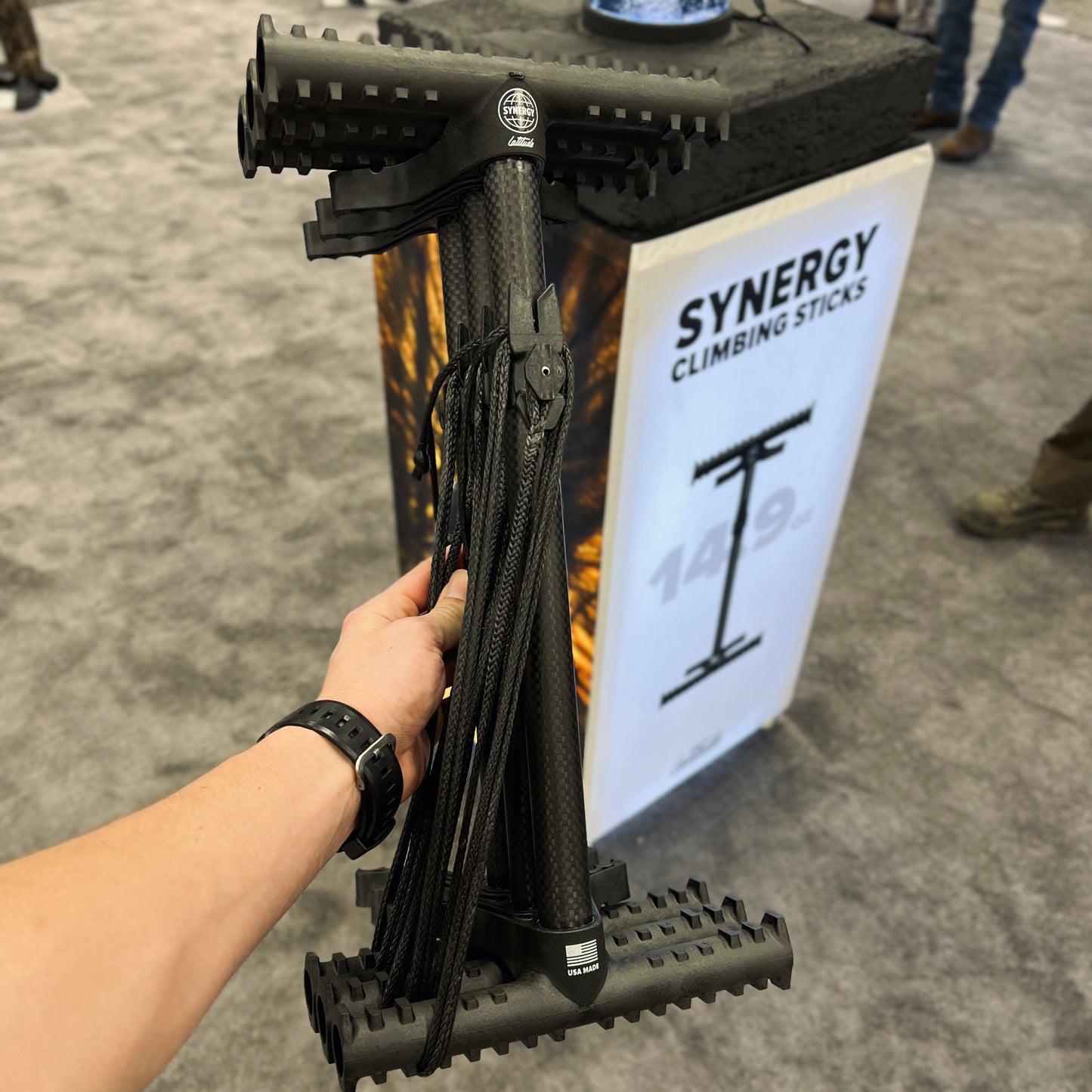 latitude carbon synergy climbing sticks