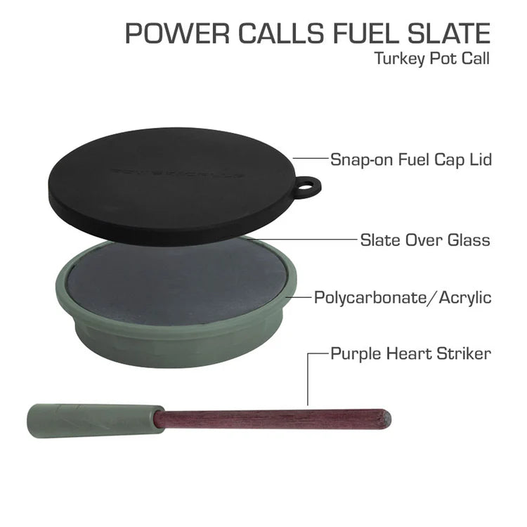 Power Calls Fuel Friction Turkey Call