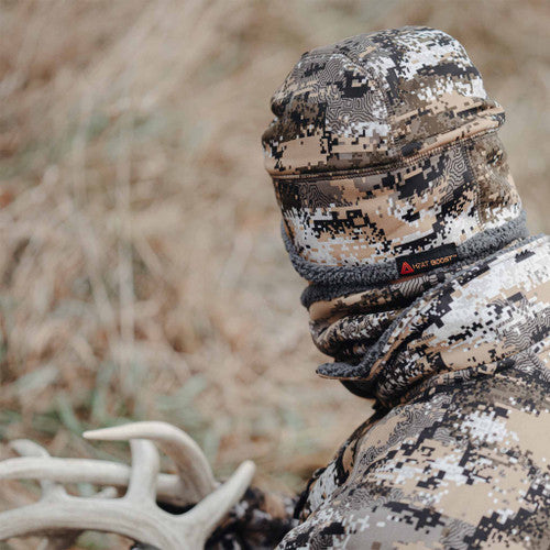 man wearing huntworth beanie