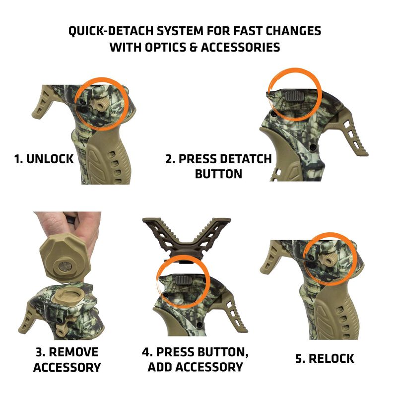 Primos Trigger Stick Gen3 Monopod Camo 33-65"