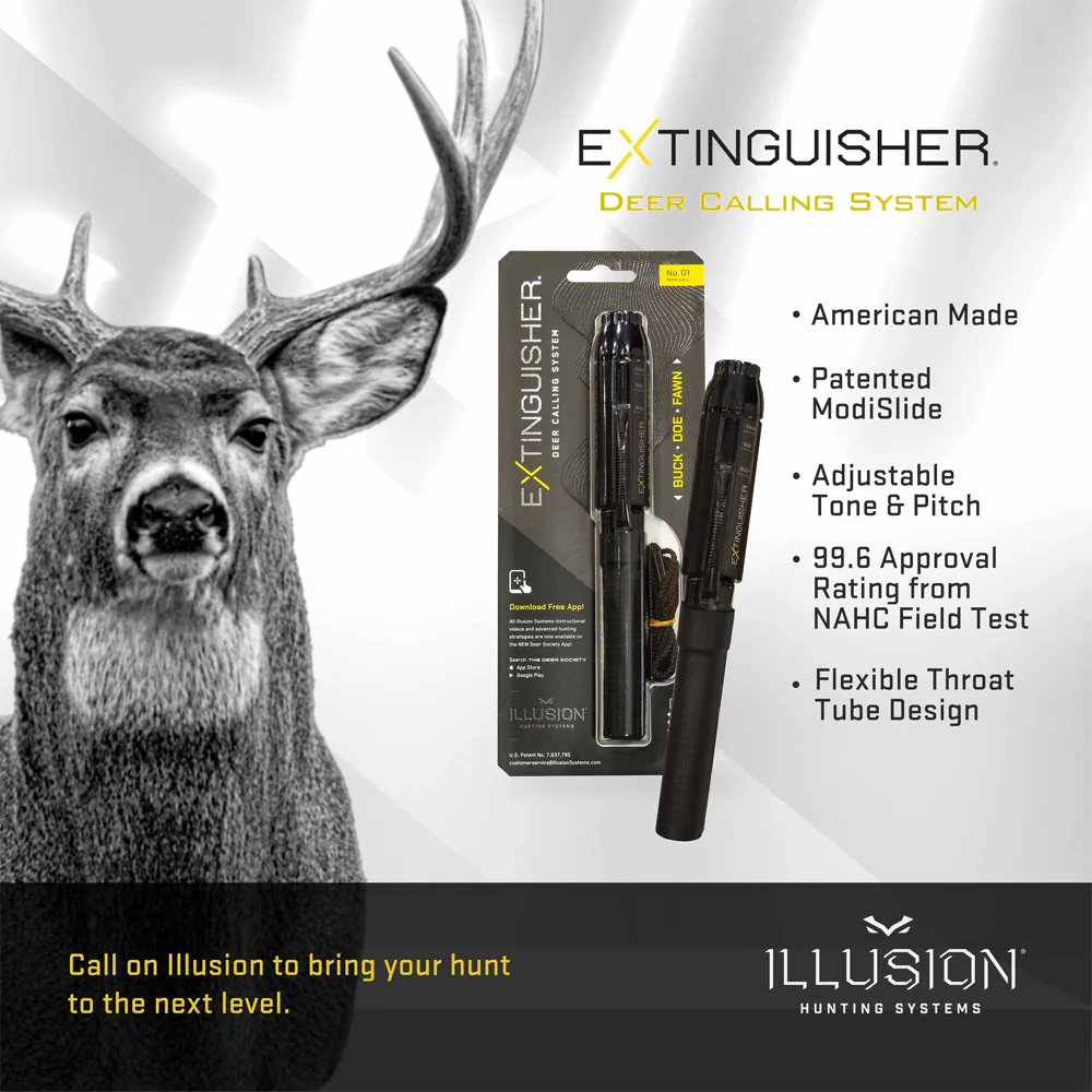 Illusion Extinguisher Deer Calling System Grunt Tube