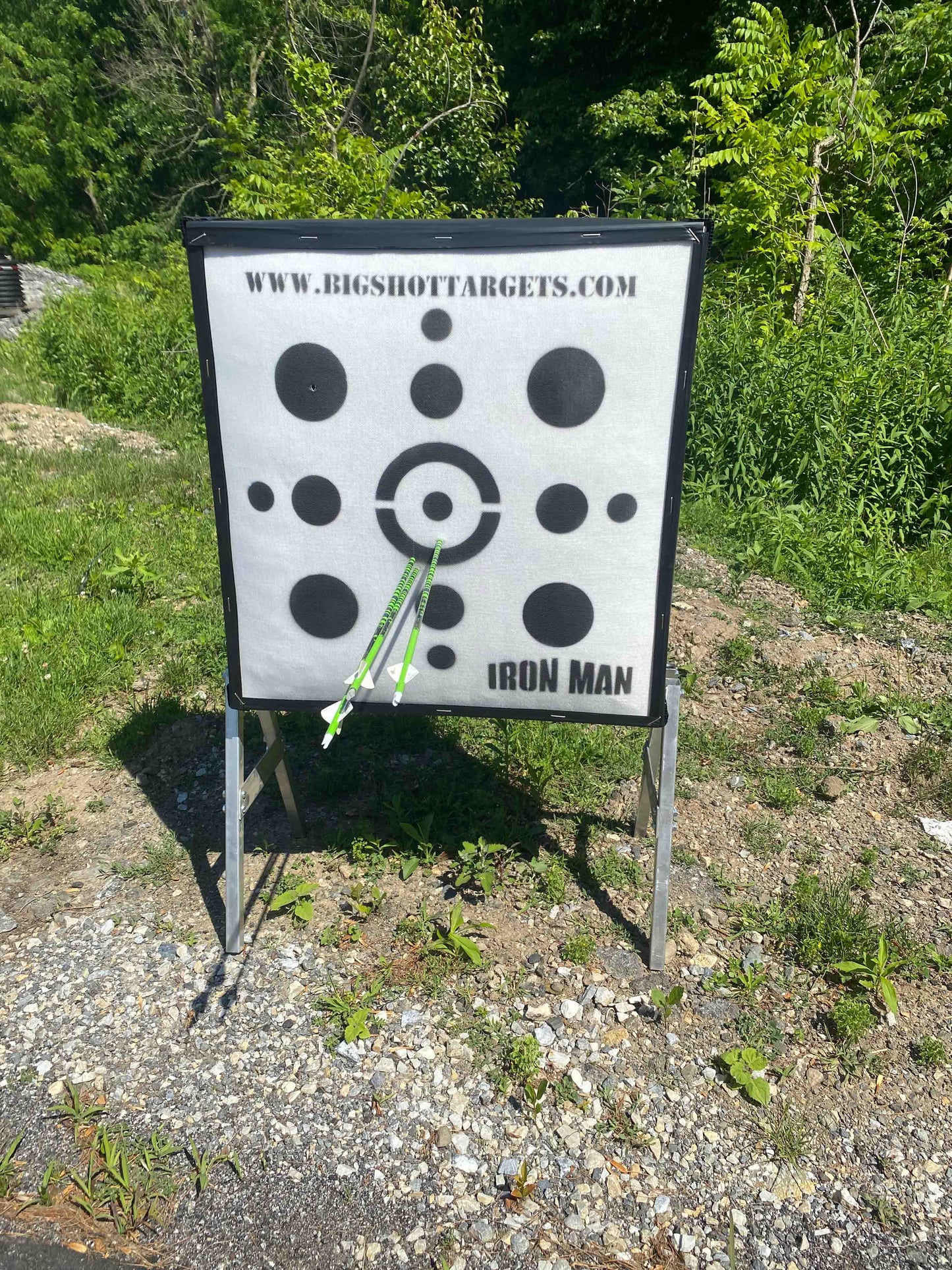 BigShot Iron Man 30" Personal Range Target With Personal Range Stand