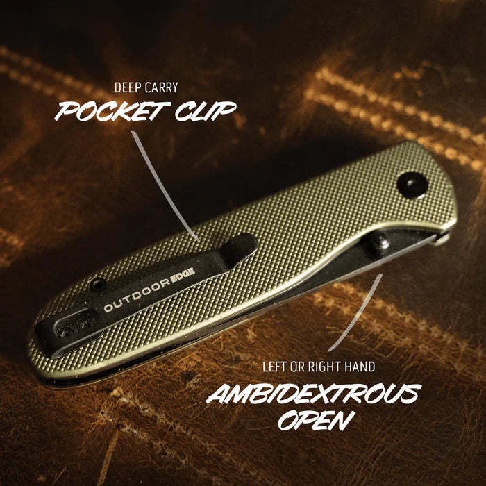Outdoor Edge Dirk Everyday Carry Pocket Knife