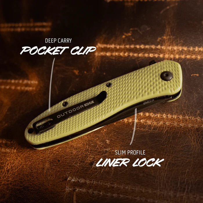 Outdoor Edge Viddux Everyday Carry Pocket Knife