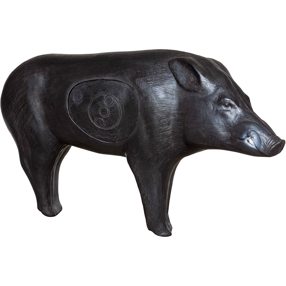 BigShot Real Wild 3D Black Boar Archery Target with EZ Pull Foam