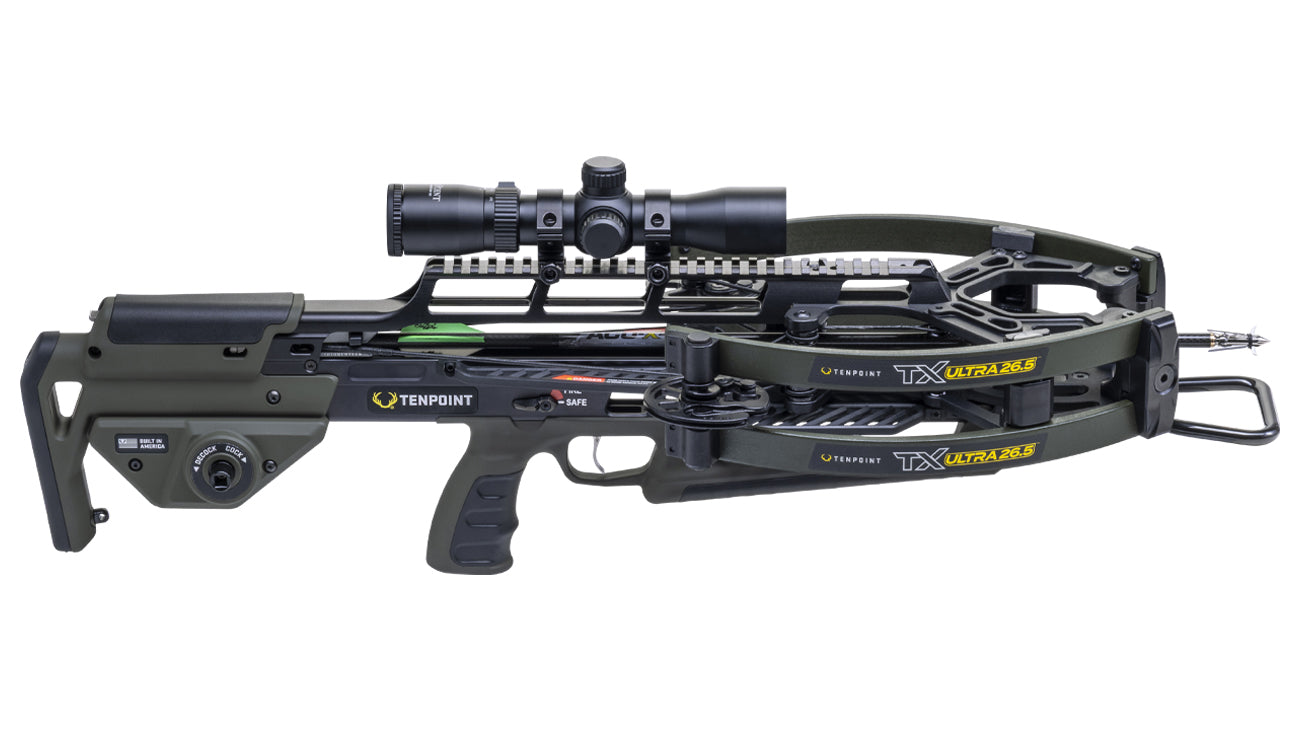 TenPoint TX Ultra 26.5 410fps Crossbow Package