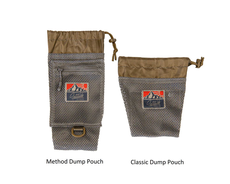 Latitude Method Dump Pouch W/ Zipper Pocket
