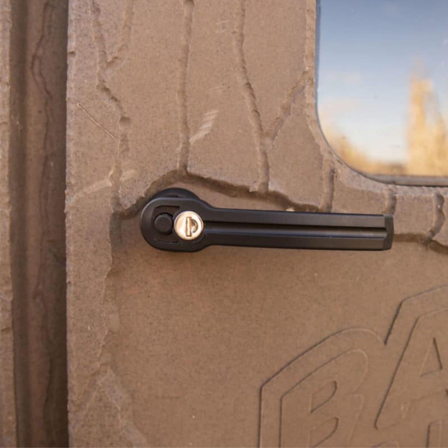 Banks Locking Door Handle