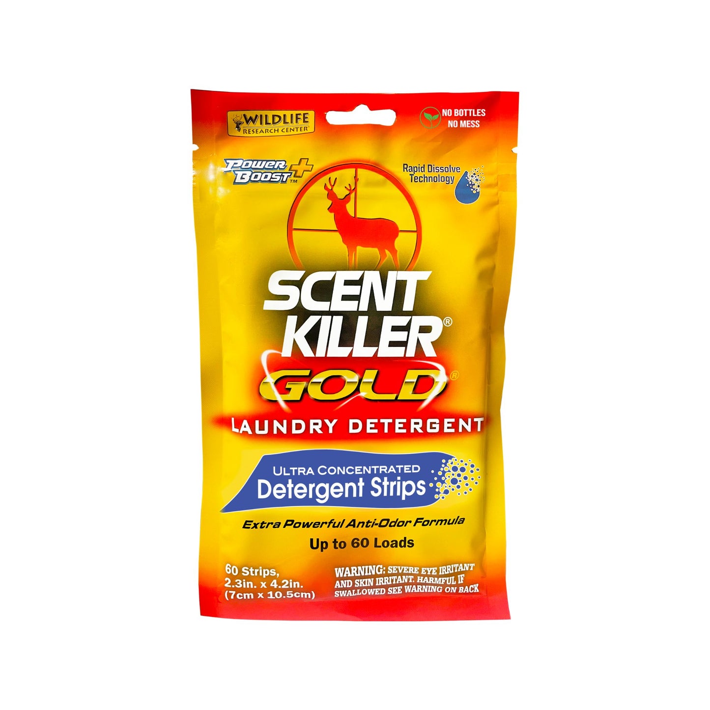 Wildlife Research Scent Killer Gold Laundry Detergent Strips (60 Strips)