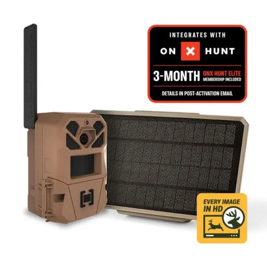 Moultrie Edge 3 With 3.4W 12V Solar Power Panel