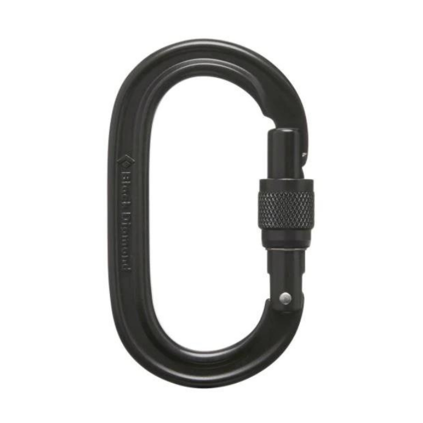 Black Diamond Oval Keylock Screwgate Carabiner