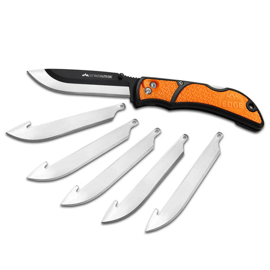 Outdoor Edge 3.5" Razor-EDC Lite Orange Knife