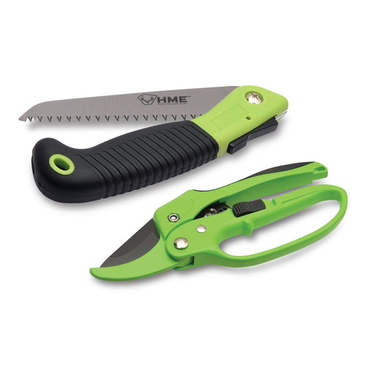 HME Hunters Combo Pack 7" Carbon Steel Saw & Clipper