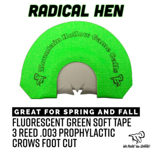 Mountain Hollow Radical Hen Prophylactic Turkey Call
