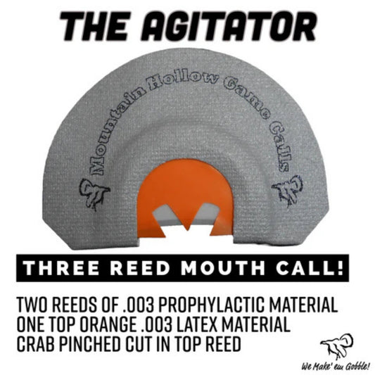 Mountain Hollow The Agitator Prophylactic Turkey Call
