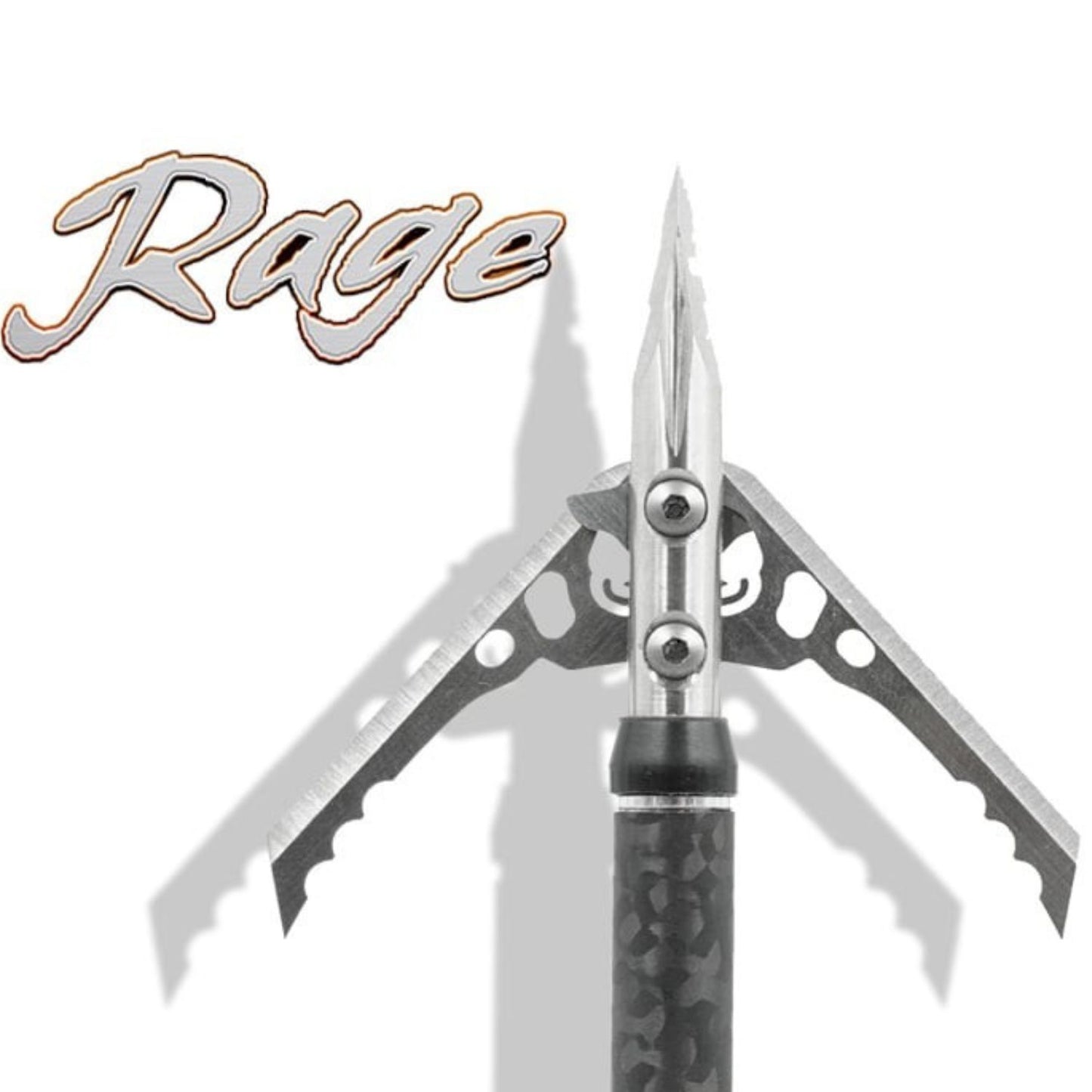 Rage Trypan NC 2 Blade Mechanical Broadheads 2pk