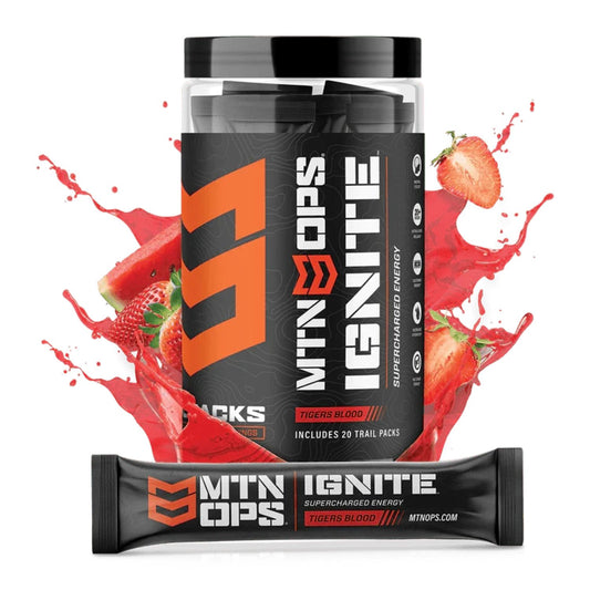 mtn ops ignite sampler tigers blood