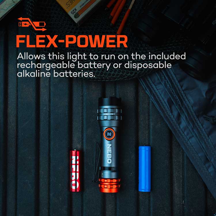 Nebo Davinci 450L Flex Flashlight