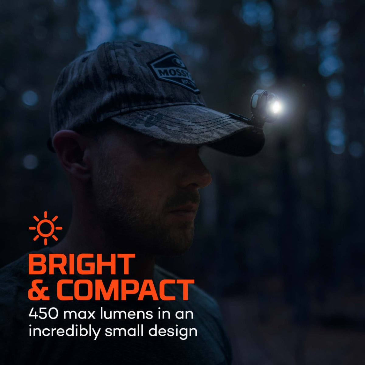 Nebo Mycro 450 Headlamp Mossy Oak Bottomland