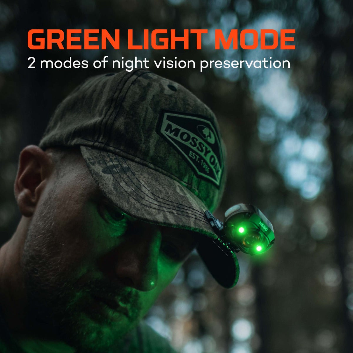 Nebo Mycro 450 Headlamp Mossy Oak Bottomland