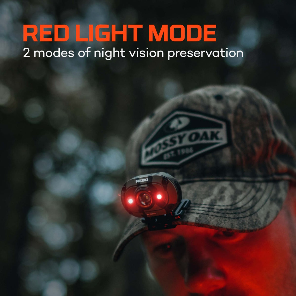 Nebo Mycro 450 Headlamp Mossy Oak Bottomland