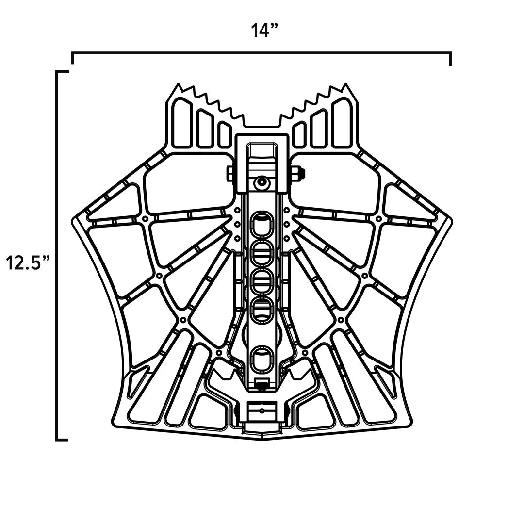 Latitude Profile Saddle Platform