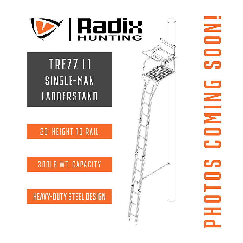radix trezz l1 single ladder treestand
