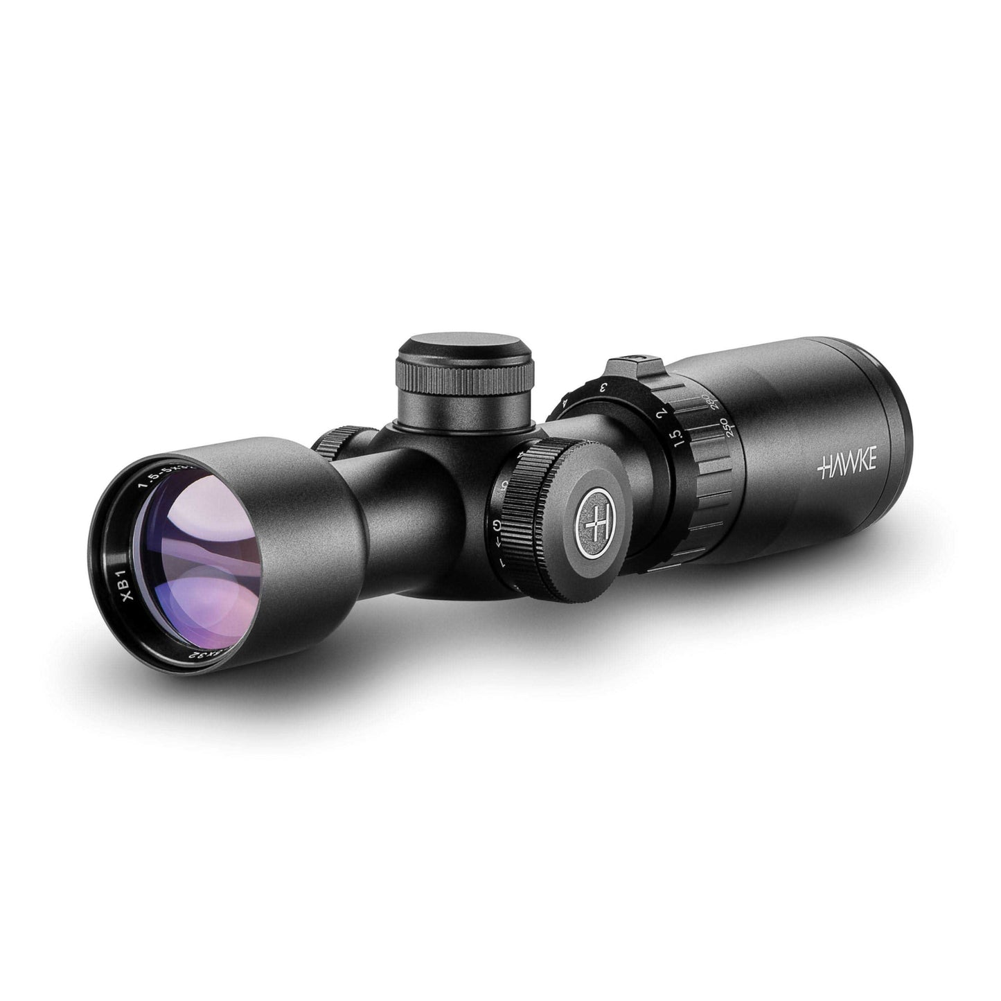 Hawke XB1 Crossbow Scope 1.5-5 x 32 Illuminated Reticle